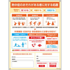 Mǂ̋^̑Ή菇W Mǂ̂ꂪ҂ɑ΂鏈u HPM-001 600×450mm i {Ώ\ 415001