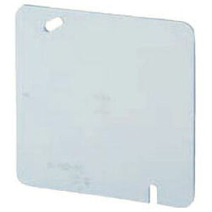 中形四角用透明塗代カバー ブランク (10枚価格) 未来工業(MIRAI) OF-12PC-M