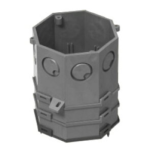 八角PCボックス 85mm用 丸型 (10個価格) 未来工業(MIRAI) 8CB-1185B