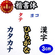 【楽天ランキング1位】ワッペン アップリケ オーダーワッペン 刺繍 ひらがな 漢字 カタカナ 一文字 1文字…