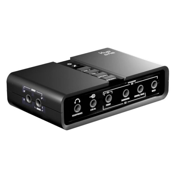 楽天市場 Area Usb接続 マルチサウンドアダプタ Spdif ライン入力 マイク入力 7 1ch出力 Kyo Ons Power Sd U1sound T6 エアリアダイレクト楽天市場店