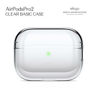 elago AirPods Pro2i2jp APP2@TPU NA P[X Jo[ AirPodsPro2 Vv ϏՌ ی h~ \tgJo[ CX[dΉ GS 킢 \tg   ؍ ۂ