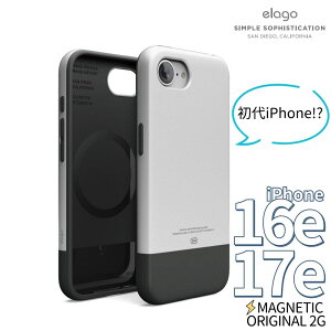 iPhone17e 16e elago �G���S MagSafe�Ή� MAGNETIC ORIGINAL 2G for iPhone16e ����iPhone ���C�����X�[�d �}�O�l�b�g���� �P�[�X ���킢�� ������� ���������� �}�O�Z�[�t ������ �����Y ���f�B�[�X �����ӂ��� 