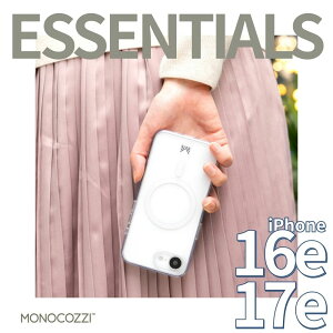 iPhone17e 16e MONOCOZZI ESSENTIALS ���m�R�b�c�B Magsafe�Ή� �}�O�l�b�g �N���A ���� �P�[�X �J�o�[ ���� PC×TPU �n�C�u���b�h�P�[�X ������� ���킢�� �X�}�z�P�[�X �A�C�t�H�� �}�O�Z�[�t �܂����[��