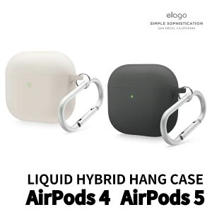 elago AirPods5 ��5���� AP5 AirPods4 ��4���� AP4 �P�[�X �V���R�� �n�C�u���b�h �J���r�i�t ���C�����X�[�d �ϏՌ� �J�o�[ �Ռ� �z�� ������� ���킢�� ���h�~ �����h�~ ���C�����X�[�d�Ή� �G�A�[