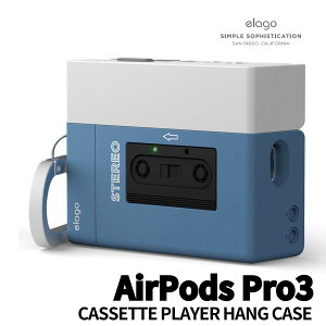 elago AirPodsPro3 3 APP3 CASSETTE PLAYER HANG CASE VR Jrit CX[d ϏՌ Jo[ Ռ z  킢 h~ h~ ^t  GA[|bY ۂ GS 