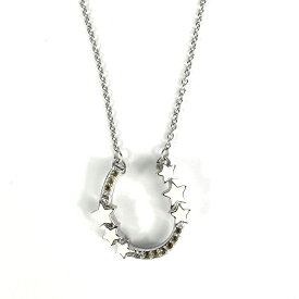 【中古】＼7日も超お買い得！最大14.5%OFF+P還元！／スワロフスキー SWAROVSKI ネックレス ホーンシュー スター 星 シルバー