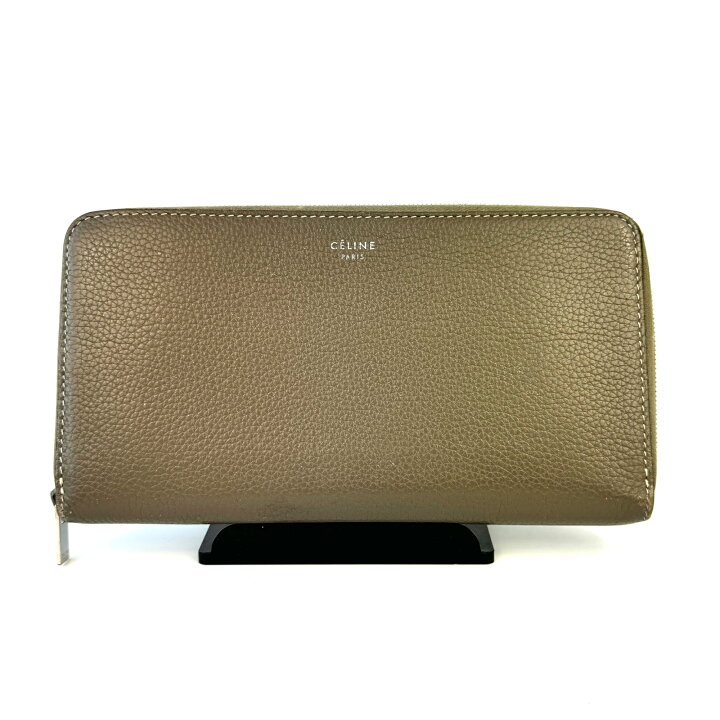 楽天市場】【中古】 セリーヌ celine 長財布 ラウンドファスナー  