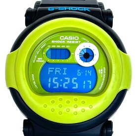 【中古】＼7日も超お買い得！最大14.5%OFF+P還元！／腕時計 メンズ カシオ CASIO ジーショック G-SHOCK G-001HC-1JF ジェイソン 復刻モデル Hyper Colors ハイパーカラーズ クォーツ デジタル ライトグリーン 樹脂ベルト