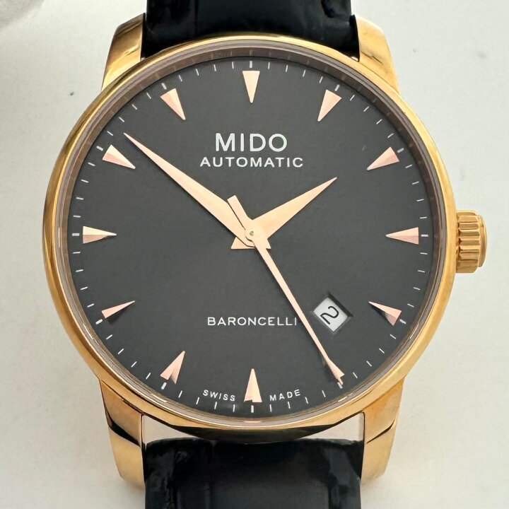 楽天市場】中古 腕時計 メンズ ミドー MIDO バロンチェッリ M8600.3.13 