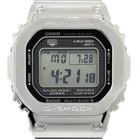【中古】＼7日も超お買い得！最大14.5%OFF+P還元！／腕時計 メンズ カシオ G-SHOCK ジーショック GMW-B5000D-1JF 5000シリーズ フルメタル モバイルリンク スクエア デジタル 電波ソーラー 20気圧防水