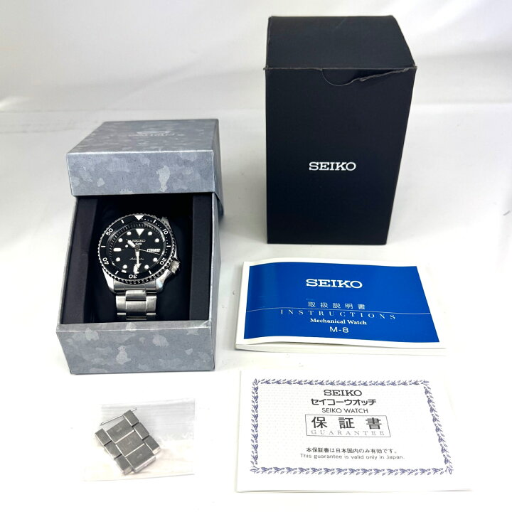 楽天市場】中古 腕時計 メンズ セイコー 5スポーツ SBSA005 4R36-07G0 
