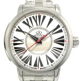 中古 ジオモナコ GIO MONACO GENEVE 101 ワンオーワン 2215 TH 自動巻 シルバー