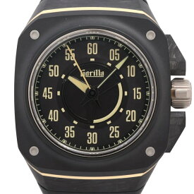 中古 腕時計 メンズ ゴリラ ファストバック ファントムブラック FBY03.2 自動巻 黒 カーボン チタニウム セラミック ラバー 10気圧防水