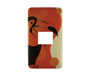 XCb`v[g(1p)IInV / Switch plate (for 1 switch) Toucan
