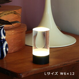 【UYUNI LIGHTING ウユニライティング LED リチャージャブル グローロッド L W6×12cm】照明 ポータブル ランプ 防水 屋外使用可 コードレス 充電式 北欧 デンマーク シンプル インテリア ■ラッピング無料