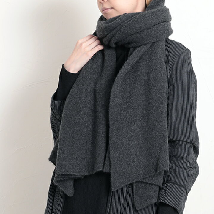 楽天市場】【AND WOOL カシミヤ糸で編んだ大判ストール】【2025winter 