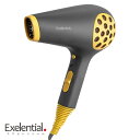 ドライヤー Exelential エクセレンシャル ドライヤー マイナスイオン ハンズフリー 大風量 小型 コンパクト Kaze d1513YL ｜ヘアドライヤー