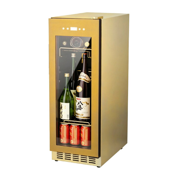 楽天市場】“ 一升瓶 も入る 小型 ワインセラー ” 21本 日本酒 セラー 