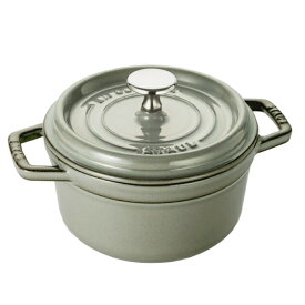 ストウブ（STAUB） ピコ・ココット ラウンド 16cm グレー