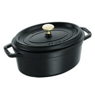 ストウブ（STAUB） ピコ・ココット オーバル 15cm ブラック 40509-478