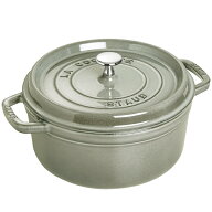 ストウブ（STAUB） ピコ・ココット ラウンド 18cm グレー