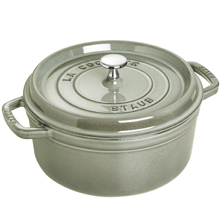 楽天市場】ストウブ（STAUB） ピコ・ココット ラウンド 20cm グレー 
