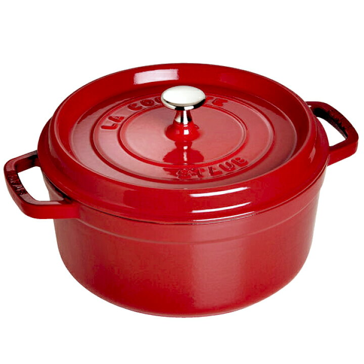 楽天市場】ストウブ（STAUB） ピコ・ココット ラウンド 20cm チェリー 