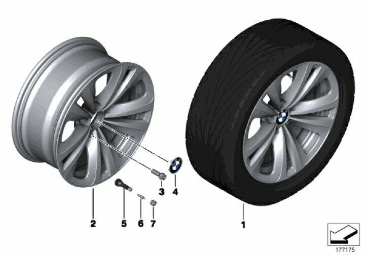 楽天市場】BMW純正部品（ドイツ直輸入） ホイールセンターキャップ 