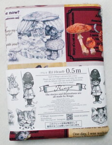 Ringo Fabric ̂L̏ҏ 50cmJbg