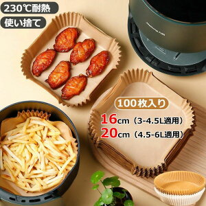 �G�A�t���C���[�p�� ���a16/20cm 100���Z�b�g 3-6L�K�p �X�N�G�A�^ �ی^ �N�b�L���O�V�[�g �V�Ղ�~�� ���� �h�� �ϖ� 230���ϔM �g���� �P�[�L ���َq �g���̂� ���F �L�b�`����p �m���t���C��