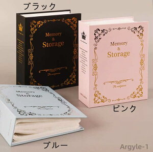 【送料無料】写真 アルバム アルバム 大容量 クラフト ギフト 3色 おしゃれ 6インチ お祝い 写真集