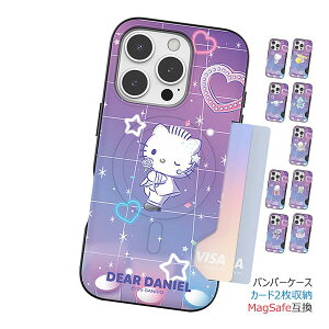 Sanrio Characters Idol Two Card Magnetic Bumper �P�[�X MagSafe�݊� iPhone Air 17 Pro Max 16 Plus 15