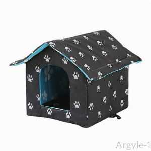 【送料無料】ペットハウス 猫ハウス 犬ハウス 屋外防水 キャットハウス 犬小屋 猫小屋 冬の猫の家 野良猫犬 屋外キャビンシェルター 折りたたみ式 暖かい 猫小屋 屋外