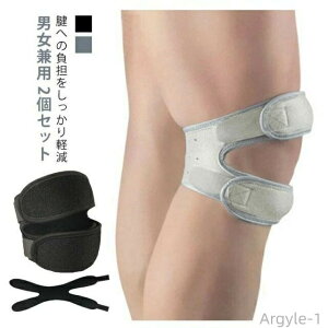 【送料無料】2枚セット 膝サポーター 膝蓋骨 固定 サポーター 膝蓋骨ケア 膝 半月板 前十字靭帯 膝関節 保護 けが防止 痛み緩和 薄手 軽量