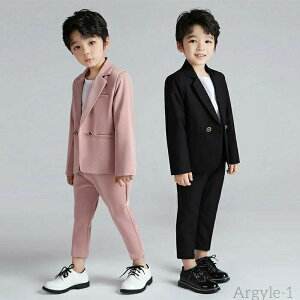 【送料無料】男の子 フォーマルスーツ 子供 スーツ キッズスーツ 長袖 ジャケット パンツ 2点セット 発表会 子供服 結婚式 ピアノ発表会 誕生日 90 100 110 120 130