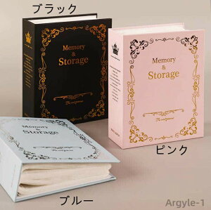 【送料無料】写真 アルバム アルバム 大容量 クラフト ギフト 3色 おしゃれ 6インチ お祝い 写真集