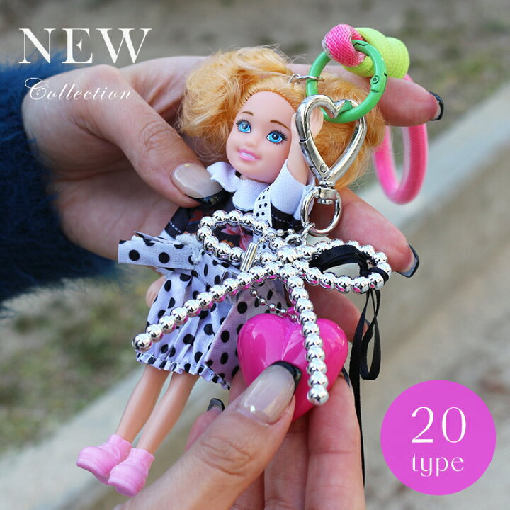 最終お値下！》新品 韓国 ドールチャーム ミンクドールチャーム バッグチャームの通販 by ルナ 発送日は月木(祝を除く)遅延あり｜ラクマ 専用　　ドールチャーム　　バッグチャーム　新品