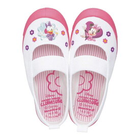 ディズニー 子供靴 DN08バレー ピンク とってもかわいいディズニーの上履き MS シューズ