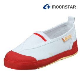 ムーンスター キャロット 子供靴 CR ST12 レッド 足の成長と健康をサポートする上履き MS シューズ