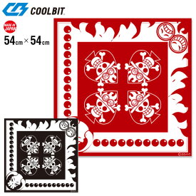 ネコポス クールビット 暑さ対策グッズ クール ハンカチ ワンピース エース HCH2AC COOLBIT 暑い夏場のエコ対策 洗えるから衛生的 ONEPIECE ポートガス・D・エース キャラクターグッズ