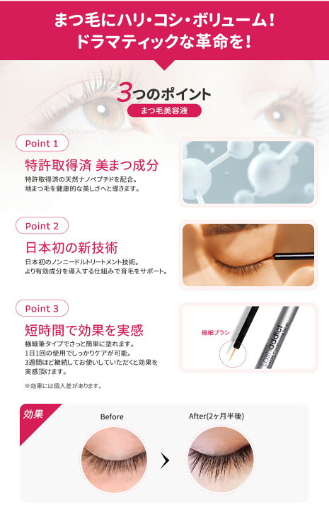 楽天市場】【2本セット】 lashaddict ラッシュアディクト アイ 