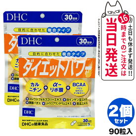 【2個セット 賞味期限2027/02】ディーエイチシー DHC ダイエットパワー 30日分 90粒 サプリメント 送料無料