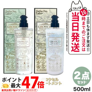 �y2�_�Z�b�g�z�G�X�e�v�����{ �O���E�Z�� �V�����v�[ 500ml +�O���E�Z�� �g���[�g�����g 500ml �����V�����v�[ ���ϕi ���e �w�A�P�A ���{�� Esthe pro labo �v�����{�z�[���f�B���O�X