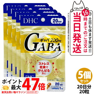 �y5�Z�b�g �ܖ�����2028/06�z�f�B�[�G�C�`�V�[ DHC �M���o GABA 20���� 20�� �T�v�������g ���N�H�i ���N�T�v�� ���e�T�v�� �X�g���X ��������