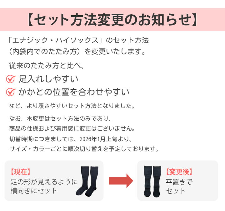 楽天市場】【国内正規品】エナジック ハイソックス bibi 着圧ソックス 