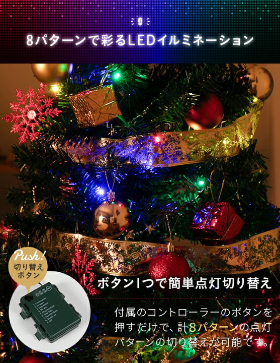 楽天市場】[クーポンで6％OFF] クリスマスツリー ツリー オーナメント 