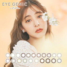 ★ポイント2倍★ カラコン アイジェニック【度なし】【1箱2枚入】 メール便送料無料 マンスリー 1ヶ月 1month エバーカラー evercolor アイジェニック EYEGENIC EverColor マンスリー 1ヶ月 新木優子