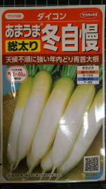 冬自慢 総太り 青首 大根 ダイコン 種 種子 サカタのタネ