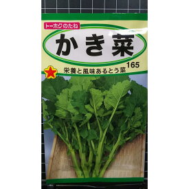かき菜 とう菜 かきな トウサイ 種 種子 トーホク